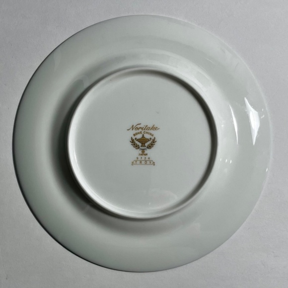 9 NORITAKE ‘TROY’ Bread Plates / Rare Discontinued 1996 / Ivory Fine Bone China - Picture 5 of 8